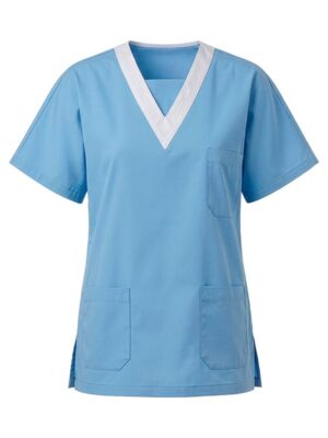 Casacca unisex collo a V con patta