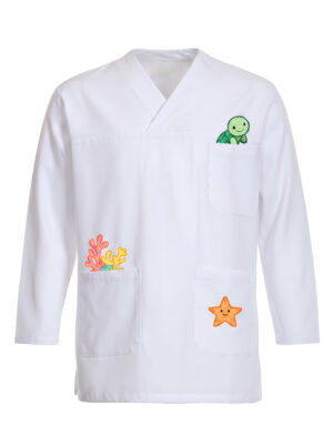 Casacca pediatrica unisex maniche lunghe