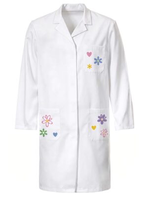 Camice pediatrico donna manica lunga